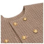 CELINE CHELSEA JACKET IN DOUBLE HOUNDSTOOTH WOOL