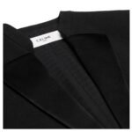 CELINE JACKET IN SATIN LINED DOUBLE FACED WOOL CREPE