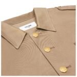CELINE SAHARIENNE JACKET IN TECHNICAL COTTON