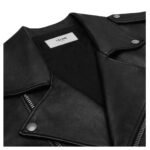 CELINE LOOSE BIKER JACKET IN CALFSKIN