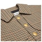 CELINE COAT IN HOUNDSTOOTH WOOL