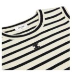 CELINE TRIOMPHE SLEEEVESS MARINIÈRE SWEATER IN WOOL