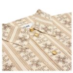 CELINE WORKWEAR DRESS IN CRÊPE DE CHINE