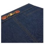 CELINE MINI SKIRT IN RAW WASH DENIM