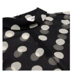 CELINE BLOUSE WITH OVERTURNED COLLAR IN SILK GEORGETTE