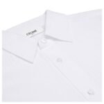 CELINE CROPPED SHIRT IN STRIPED COTTON