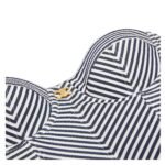 CELINE TRIOMPHE BUSTIER IN STRIPED JERSEY