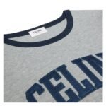 CELINE PARIS 70S T SHIRT IN COTTON JERSEY