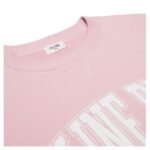 CELINE OVERSIZED SWEATSHIRT IN COTTON FLEECE LIGHT ROSE