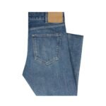 CELINE MARCO JEANS IN DARK UNION WASH DENIM