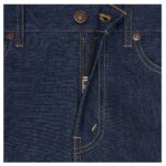 CELINE KITTY JEANS IN RAW WASH DENIM