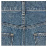 CELINE DYLAN FLARED JEANS WITH SIGNATURE IN UNION WASH DENIM