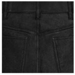 CELINE FRANÇOISE JEANS IN SOFT LAMBSKIN BLACK