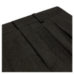 CELINE DOUBLE PLEATED TIXIE PANTS IN CASHMERE FLANNEL