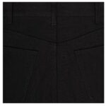 CELINE LULU JEANS IN RAW WASH BLACK DENIM