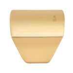CELINE FORMES ABSTRAITES PYRAMID RING IN BRASS WITH GOLD FINISH