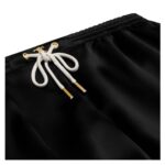 CELINE MINI TRIOMPHE SHORTS IN SATIN