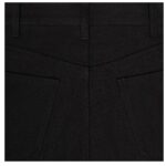 CELINE LULU JEANS IN RAW WASH BLACK DENIM