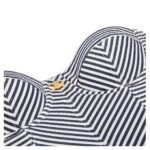 CELINE TRIOMPHE BUSTIER IN STRIPED JERSEY