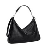 CELINE LARGE STRAP ROMY IN CROCODILE EMBOSSED DEERSKIN