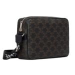 CELINE MEDIUM MESSENGER BAG IN TRIOMPHE CANVAS