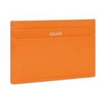 CELINE MEDIUM CARD HOLDER IN GRAINED CALFSKIN