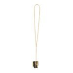 CELINE NEVELSON PROJECT NECKLACE VERMEIL AND OAK WOOD