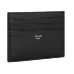 CELINE LARGE CARD HOLDER IN GRAINED CALFSKIN