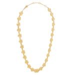 CŒUR CELINE NECKLACE IN BRASS WITH GOLD FINISH
