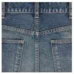 CELINE SKINNY JEANS IN TRAIL WASH DENIM