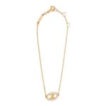 CELINE MAILLON TRIOMPHE BRACELET IN YELLOW GOLD AND DIAMONDS