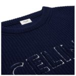 CELINE OVERSIZED CREW NECK SWEATER IN WOOL