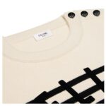 CELINE CREW NECK MARINIÈRE SWEATER IN COTTON