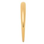 CELINE FORMES ABSTRAITES CUFF IN BRASS WITH GOLD FINISH