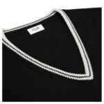 CELINE TRIOMPHE V NECK SWEATER IN WOOL