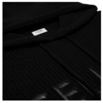 CELINE HOODED SWEATER IN MONOCHROMIC WOOL