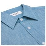 CELINE LOOSE SHIRT IN CHAMBRAY COTTON