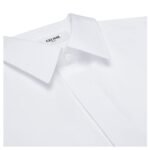 CELINE LOOSE SHIRT IN COTTON POPLIN WHITE