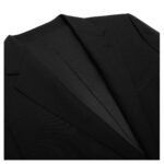 CELINE CLASSIC JACKET IN WOOL GABARDINE BLACK
