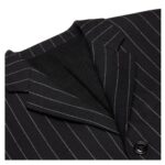 CELINE CARNABY JACKET IN STRIPED VIRGIN WOOL