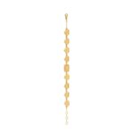 CELINE CŒUR BRACELET IN BRASS WITH GOLD FINISH