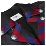 CELINE BRAIDED BIKER IN CALFSKIN