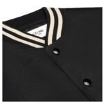 CELINE LOOSE TEDDY JACKET IN NYLON BLACK