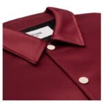 CELINE TRIOMPHE TEDDY JACKET IN SATIN