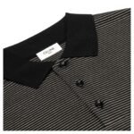 CELINE TRIOMPHE POLO SHIRT IN STRIPED JERSEY