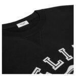 CELINE BLASON LOOSE SWEATSHIRT IN COTTON FLEECE BLACK