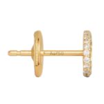 CELINE MAILLON TRIOMPHE STUD IN YELLOW GOLD AND DIAMONDS