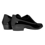 CELINE JUDE OXFORD IN PATENT CALFSKIN AND GROS GRAIN