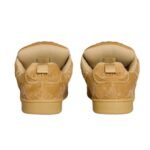 CELINE HUNTINGTON LOW LACE UP SNEAKER IN SUEDE CALFSKIN AND MESH