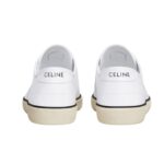 CELINE ALAN AS 01 LOW LACE UP SNEAKER IN CALFSKIN